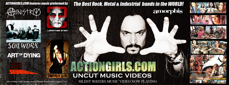 Actiongirls.com features music preformed by the best rock, metal and industrial bands in the world!