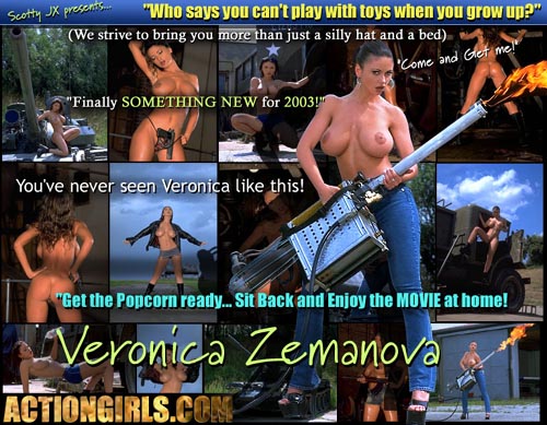 Are your Ready for WAR? Hard Bodies + Big Guns! Click Here! Actiongirls.com is HERE!