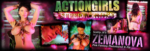 Actiongirl Hero Veronica Zemanova Pink Fantasy Photolayout & Zip